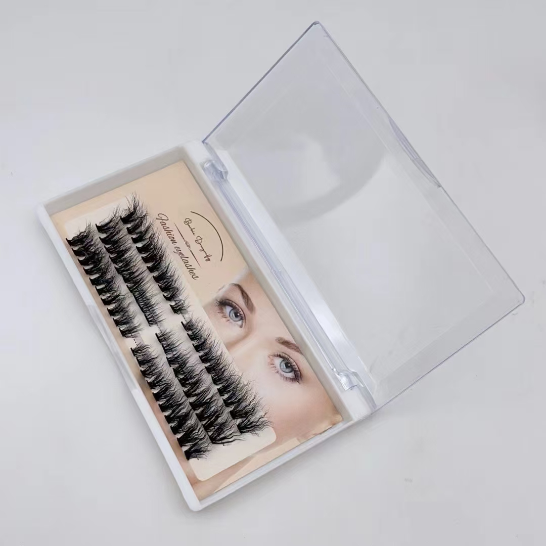 False eyelashes Wool coil C008 segmented self-grafting