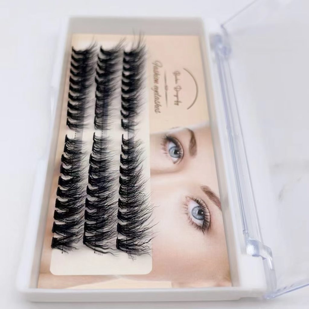 False eyelashes Wool coil C008 segmented self-grafting