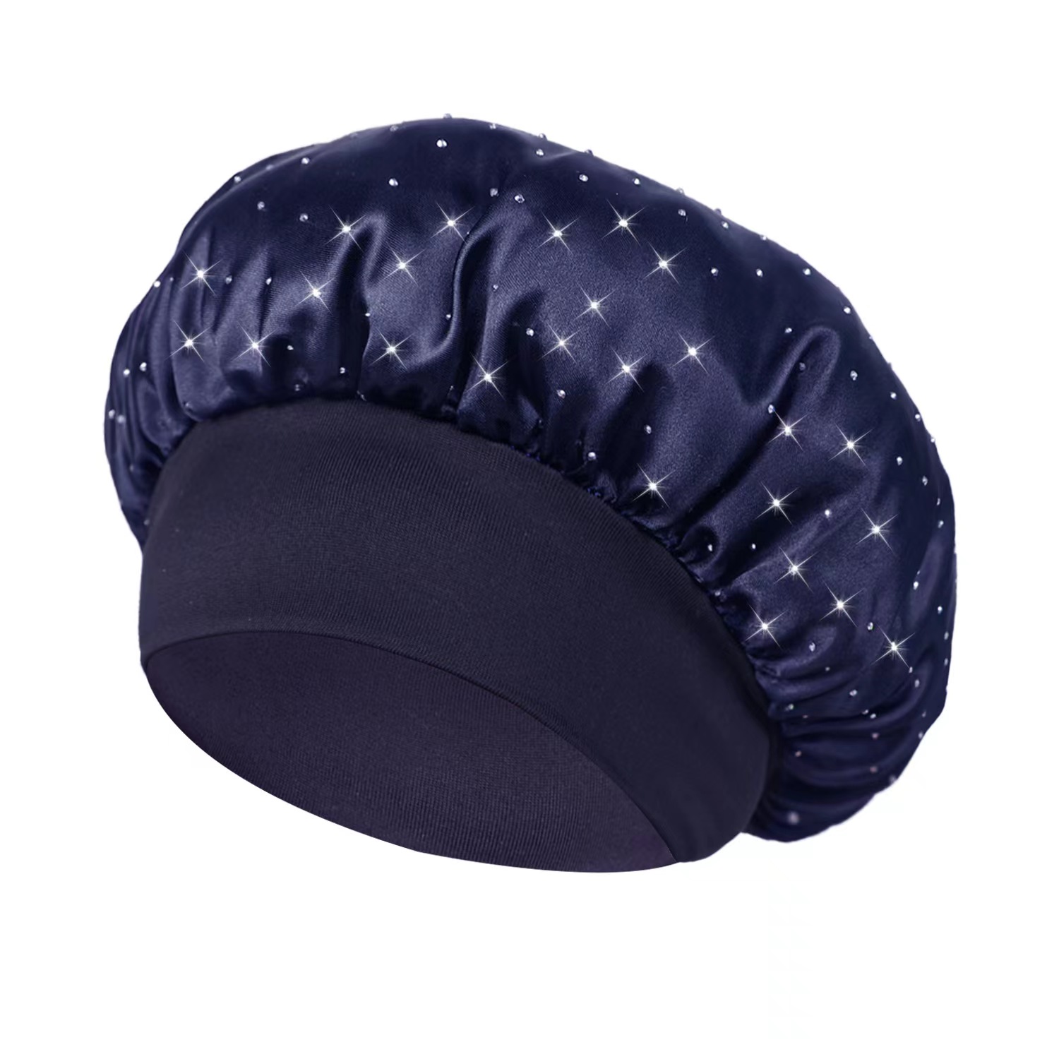 Gorro de dormir de mujer Diamond-chic de ala ancha